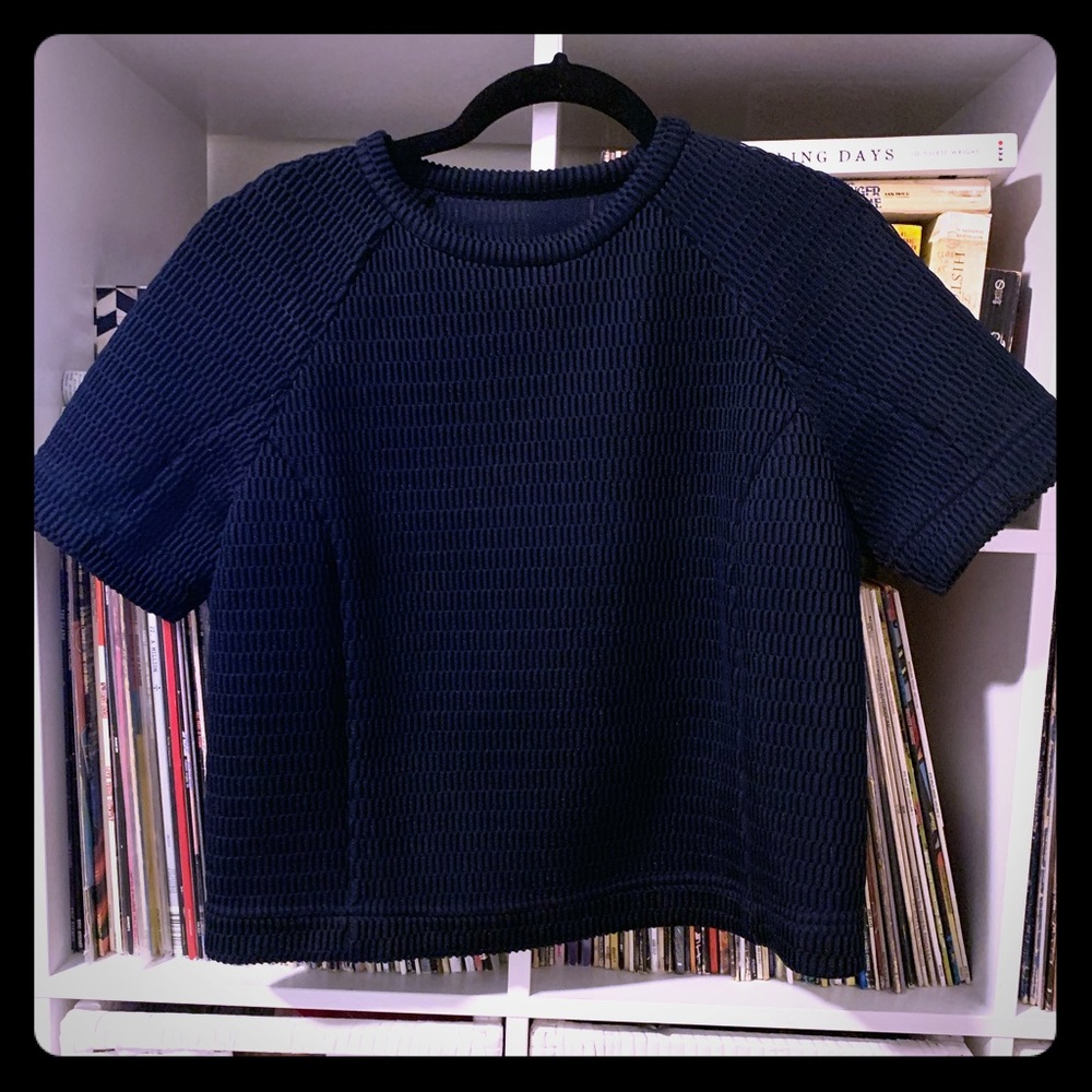 AYR perforated scuba top